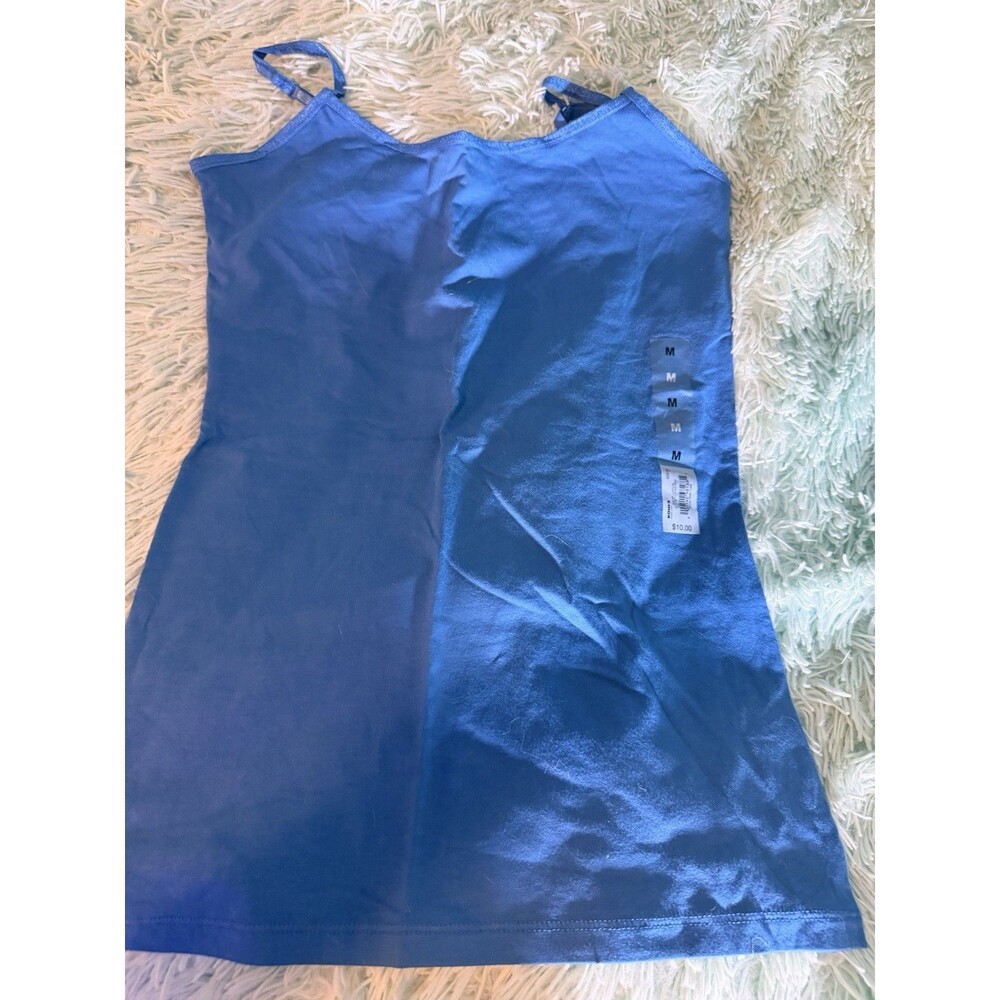 Coral Blue Fitted Cami Juniors' SO Authentic American Heritage The Perfect Cami